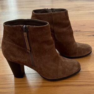 Cole Haan suede ankle boots, size 6.5